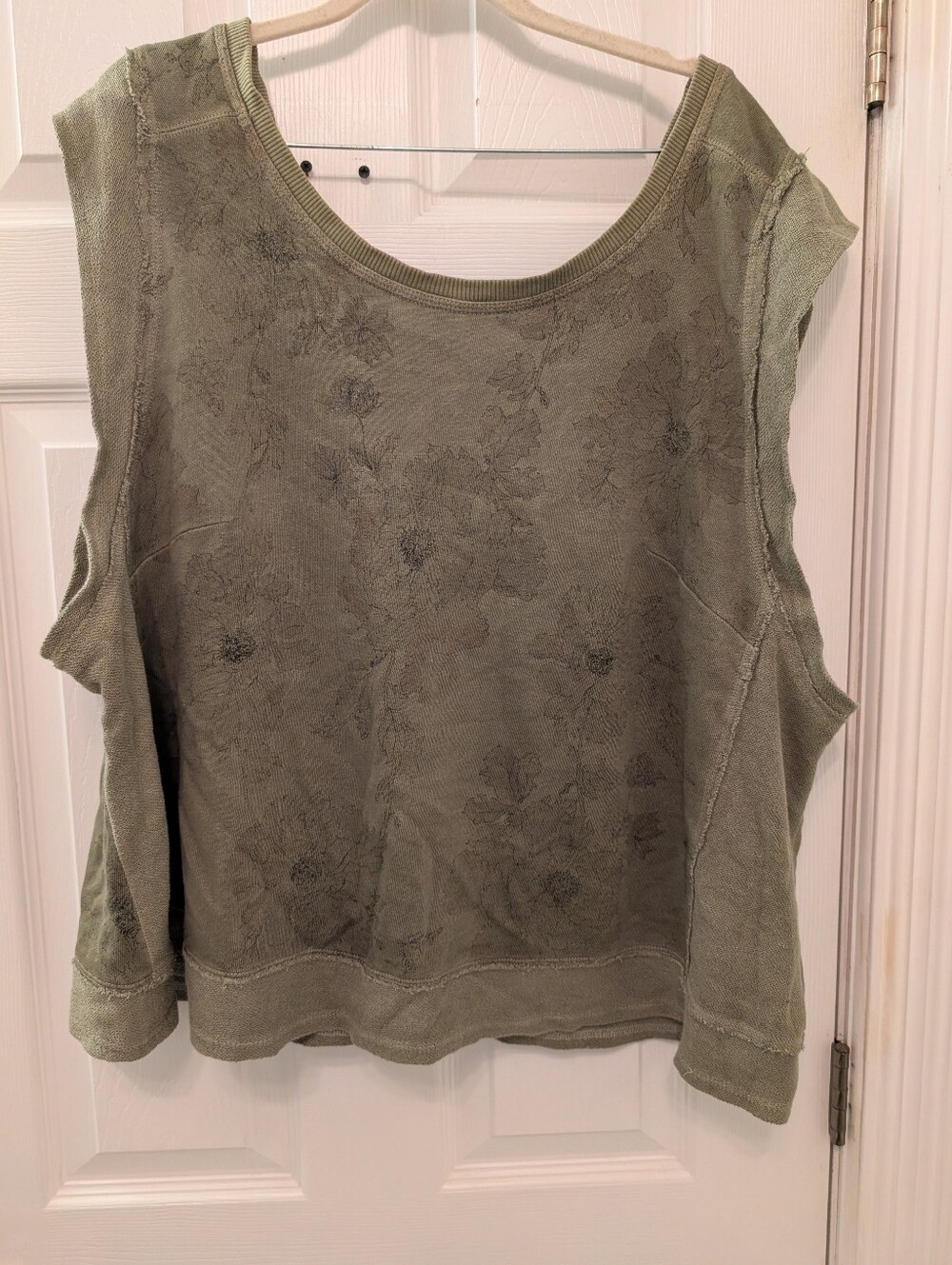 Anthropologie Olive Sweatshirt